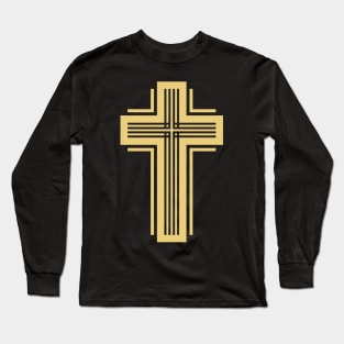 The cross is a symbol of the crucifixion of the Son of God for the sins of mankind. Long Sleeve T-Shirt